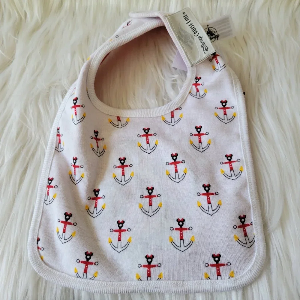 Disney Cruise Line Minnie Mouse Bib